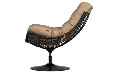 Fotel obrotowy OUTDOOR RATTAN VIVE 