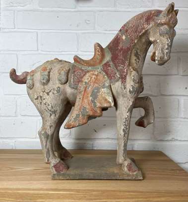 Koń figura ceramiczna Asian