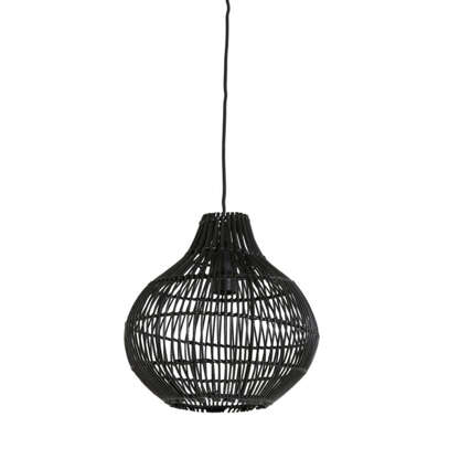 Lampa Pac Rattan Black