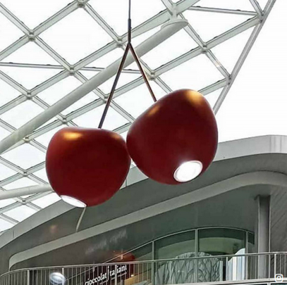 Lampa sufitowa CHERRY Czarna 62,5x27,2x61,3cm