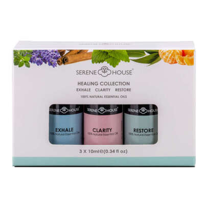 Olejki  eteryczne  HEALING Set 100% Naturalne Serene House