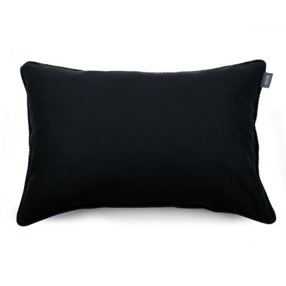 Poduszka dekoracyjna z wkładem Clover Black 60 x 60 cm  We Love Beds